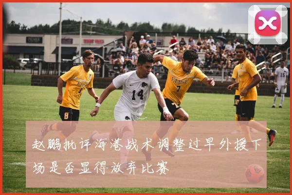 赵鹏批评海港战术调整过早外援下场是否显得放弃比赛